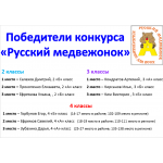 Победители дистанционных и школьных конкурсов и олимпиад 2019! Победители дистанционных и школьных конкурсов и олимпиад 2019!