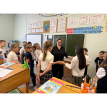 Будущие первоклассники в гостях у четвероклассников! Будущие первоклассники в гостях у четвероклассников!