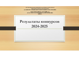Результаты международных и всероссийских конкурсов 2024-2025! Результаты международных и всероссийских конкурсов 2024-2025!